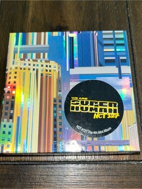 NCT #127 WE ARE SUPER HUMAN The 4th Mini Album Kit Includes Photo Card Booklet